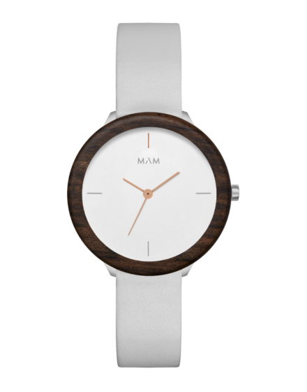 Reloj MAM Originals STAINLESS Light Teak Grey