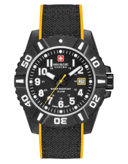 Reloj Swiss Military Black Carbon 643091700704