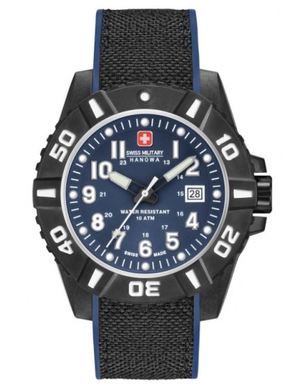 Reloj Swiss Military Black Carbon 6430917003