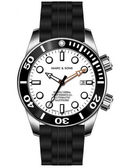 MARC & SONS Diver Watch Series Professional MSD-028-12K1