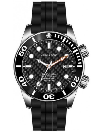 MARC & SONS Diver Watch Series Professional MSD-028-15K1