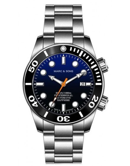 MARC & SONS Diver Watch Professional Mod BGW9 MSD-028-10S