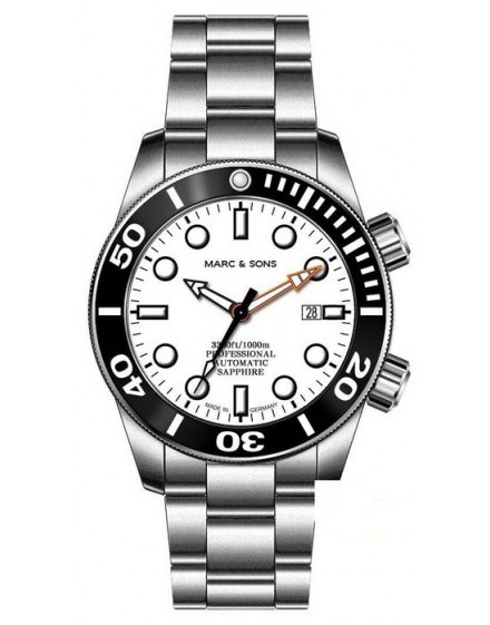 MARC & SONS Diver Watch Professional Mod BGW9 MSD-028-14S
