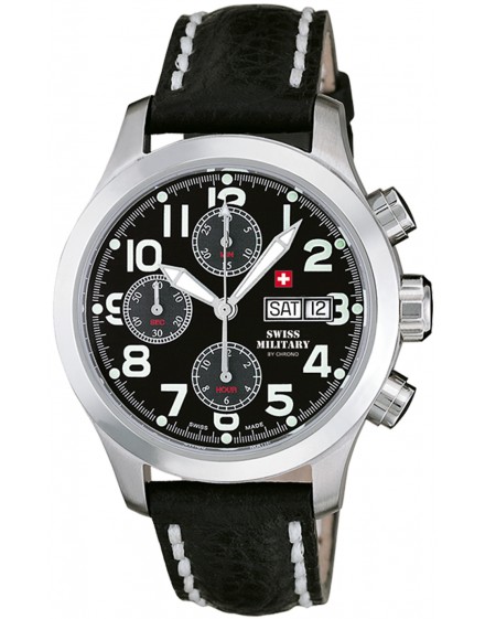 Swiss Military By Chrono Man Double Folding Clasp Watch SMA30007.12