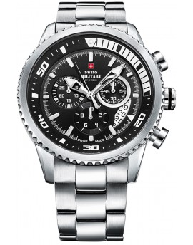 Swiss Military by Chrono Man Double Folding Clasp Watch SM34042.01