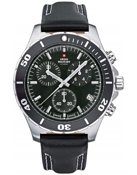 Swiss Military by Chrono Man BuckleClasp Watch SM34036.05