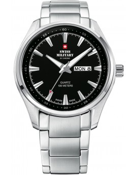 Swiss Military by Chrono Man Double Folding Clasp Watch SM34027.01