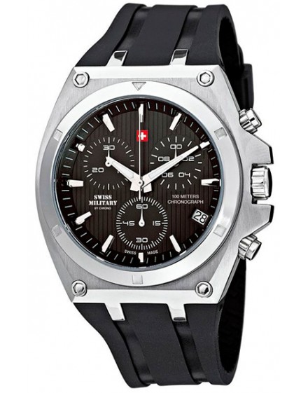 Swiss Military by Chrono Man BuckleClasp Watch SM34021.03