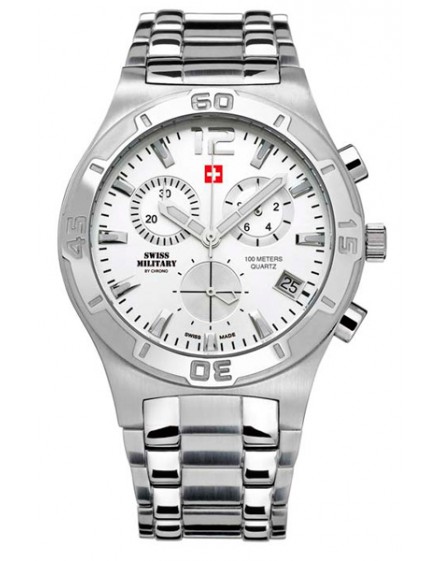 Swiss Military by Chrono Man Closure Fold Watch SM34015.02