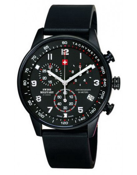 Swiss Military by Chrono Man BuckleClasp Watch SM34012.09