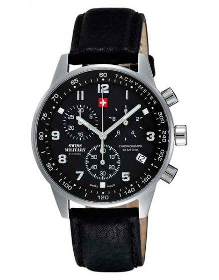 Swiss Military by Chrono Man BuckleClasp Watch SM34012.05