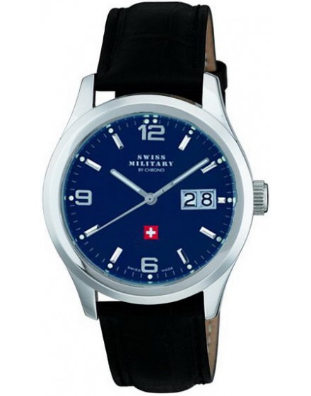 Swiss Military by Chrono Man BuckleClasp Watch SM34004.07