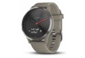 Garmin Vívomove HR, deporte, plata con correa de silicona azul cielo