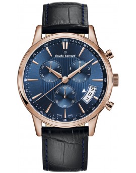 Claude Bernard Classic Chronograph Watch 01002-37R-BUIR