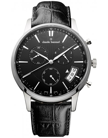 Claude Bernard Classic Chronograph Watch 01002-3-NIN