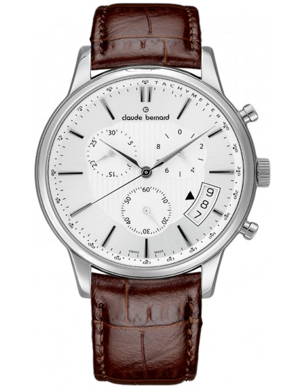 Claude Bernard Classic Chronograph Watch 01002-3-AIN