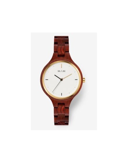 Reloj de madera MAM Originals Silt 606