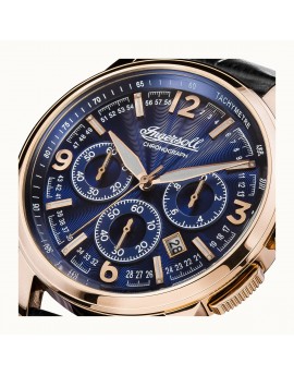 1892 By Regent Man Quartz Chronograph Push Button Watch I00105 2