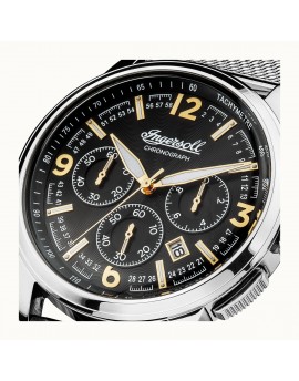 1892 By Regent Man Quartz Chronograph Sliding Clasp Watch I00103 2