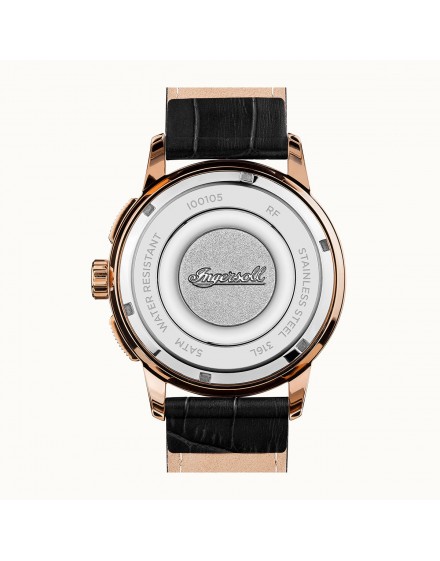 1892 By Regent Man Quartz Chronograph Push Button Watch I00105