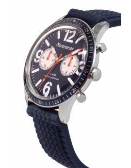 Vintage Sport Neckmarine Men Rubber Bracelet Watch NKM945J05 2