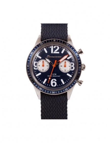 Vintage Sport Neckmarine Men Textile Bracelet Watch NKM945J03