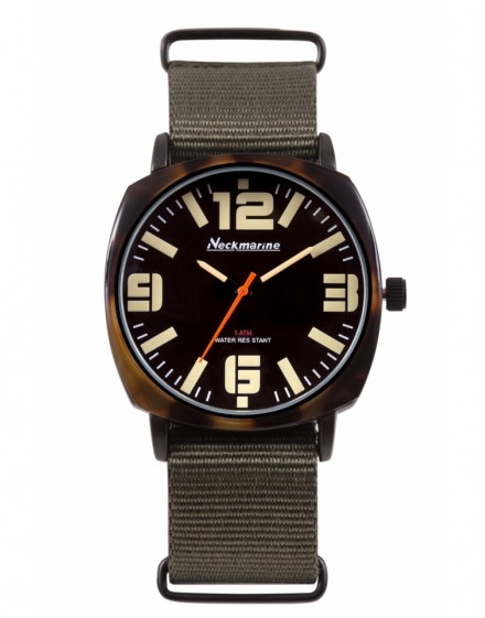 Vintage Neckmarine Men Textile  Bracelet Watch NKM845MP10