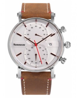 Vintage Chrono Neckmarine Men Leather   Watch NKM935L09 2