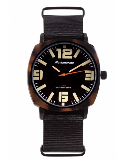 Vintage Neckmarine Men Textile  Bracelet Watch NKM845MP02