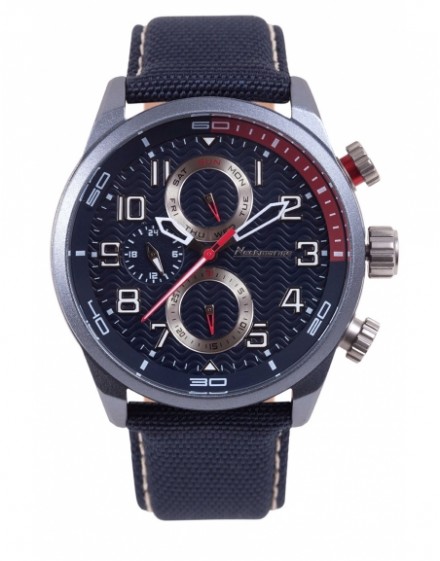 X-Plrorer Multifunction Neckmarine Men Nylon Bracelet Watch NKM13557M11