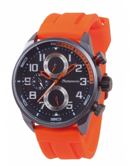 X-Plrorer Multifunction Neckmarine Men Silicone Bracelet Watch NKM13557MP04
