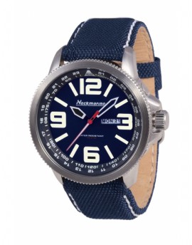 X-Plorer 3 Needles Neckmarine Men Nylon Bracelet Watch NKM13457M03