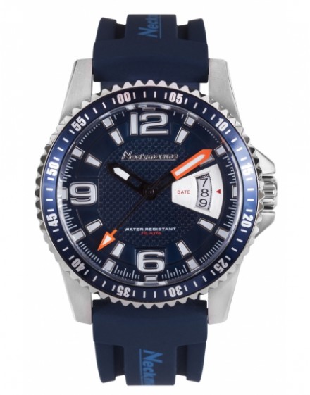 X-Treme Neckmarine Men Leather Bracelet Watch NM3385M05
