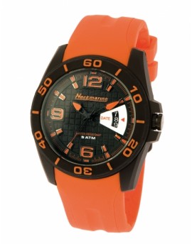 X-Treme Steel Neckmarine Men Leather Bracelet Watch NM-X1488J03