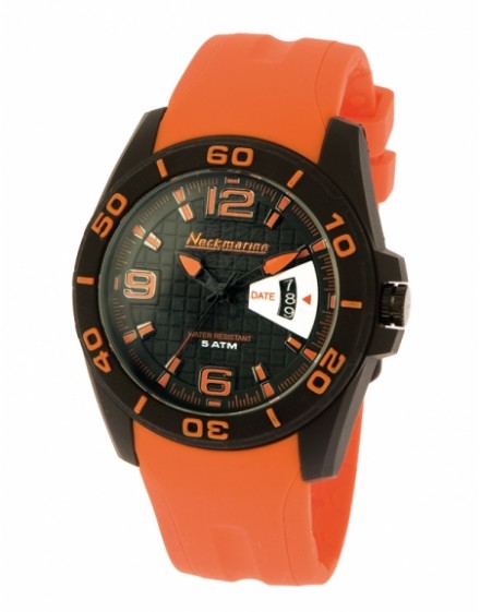 X-Treme Fiber Neckmarine Men Leather Bracelet Watch NM-X1488J14