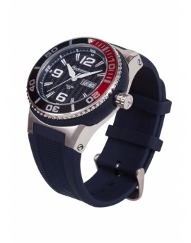 Big Neckmarine Men Leather Bracelet Watch NM98105