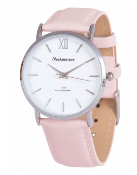 Vintage Neckmarine Women Leather Bracelet Watch NKM535M13