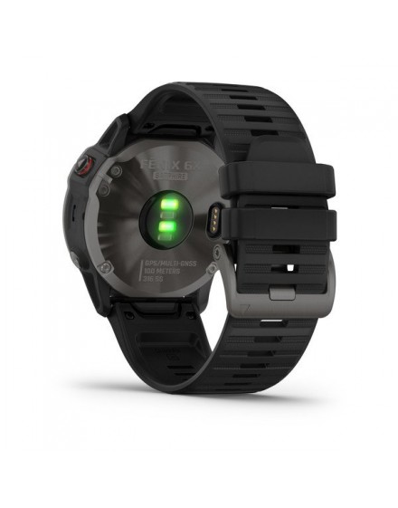 Garmin Fenix 6X Pro Negro con correa negra