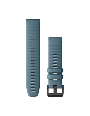 Armband Garmin QuickFit 22 mm. Silikon blau-grau (010-12863-03)