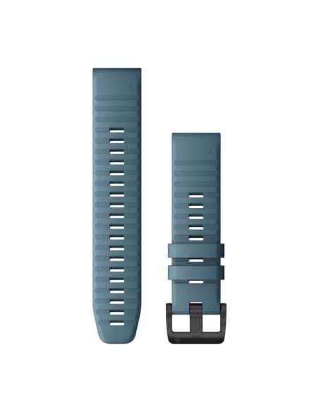 Garmin QuickFit 22 mm strap. Blue-grey silicone