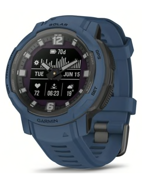Garmin Instinct Crossover Solar Azul (010-02730-02)