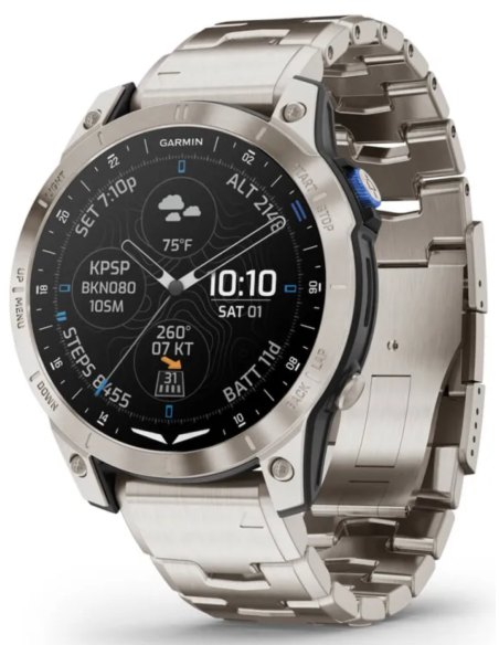 Garmin D2 Mach 1 con brazalete de titanio (010-02582-51)