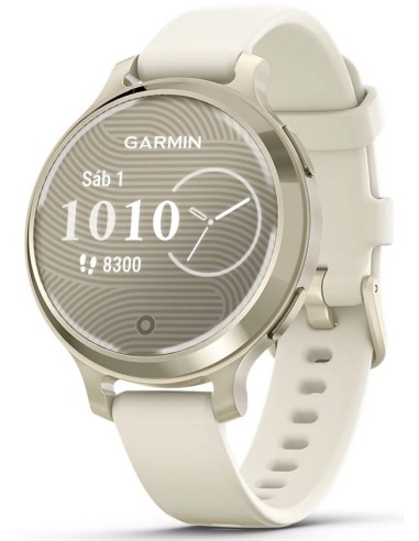 Garmin Lily 2 Active Plata con correa de silicona morada (010-02891-01)