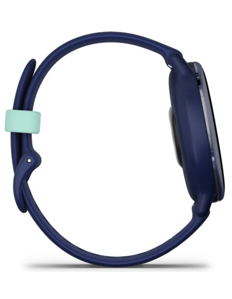 Garmin Vívoactive 5 Bisel Aluminio Azul Caja y Correa Silicona Azul
