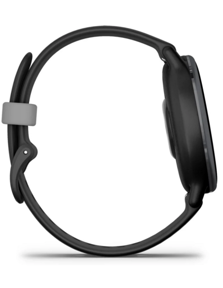 Garmin Vívoactive 5 Bisel Aluminio Negro Caja y Correa Silicona Negro